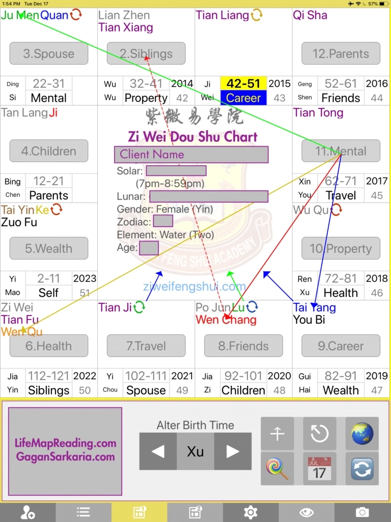 Chinese horoscope app - screenshot. This app allows users to easily access and view their Chinese horoscope based on the ancient art of zi wei dou shu chart. With simple instructions on how to read Chinese horoscope app - screenshot. This app allows users to easily access and view their Chinese horoscope based on the ancient art of zi wei dou shu chart. With simple instructions on how to read