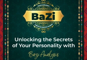 A promotional image for BaZi Analysis, featuring text:  A promotional image for BaZi Analysis, featuring text: