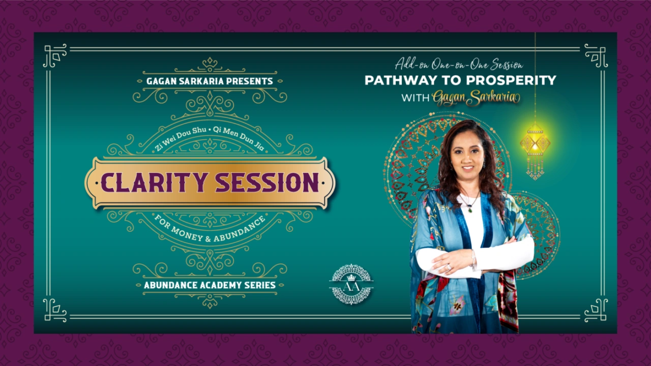 Clarity Session with Gagan_Burgundy $297 1920 x 1080 Pathway to Prosperity Clarity Session