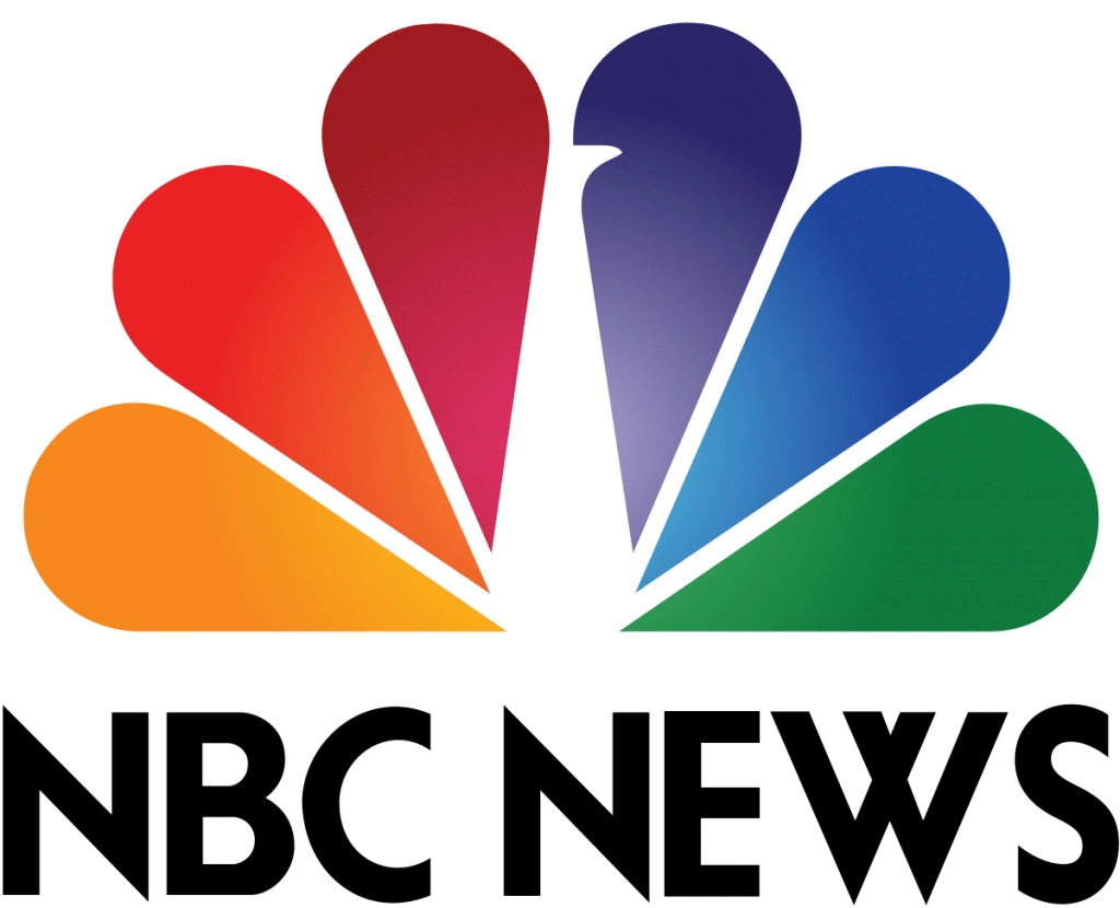 NBC news logo featuring Gagan Sarkaria's soulful design approach.