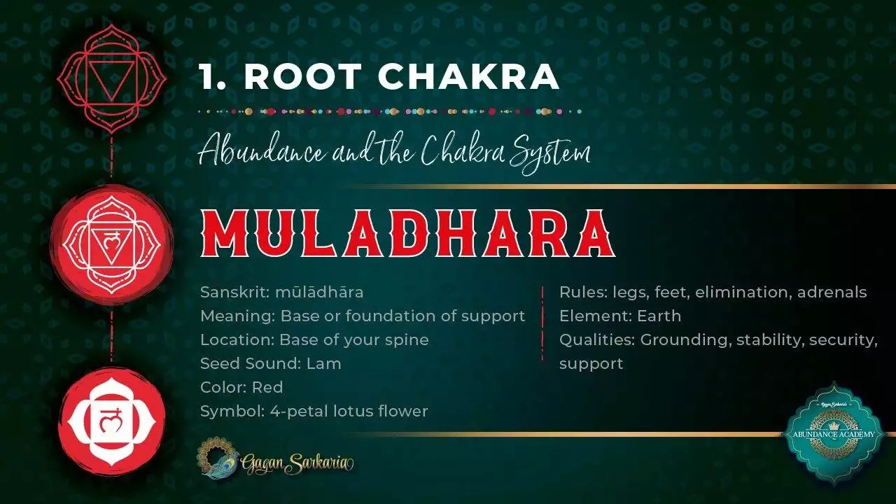 First Chakra The Root Chakra Muladhara first chakra the root chakra muladhara