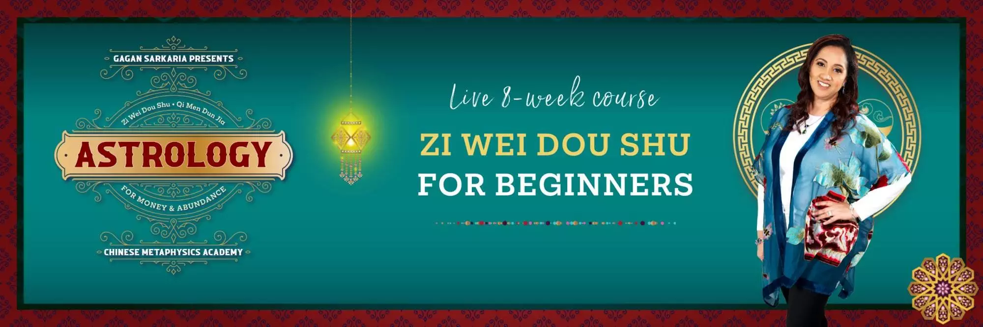 Beginners course on Chinese astrology, focusing on zi wei dou shu and zwds astrology.