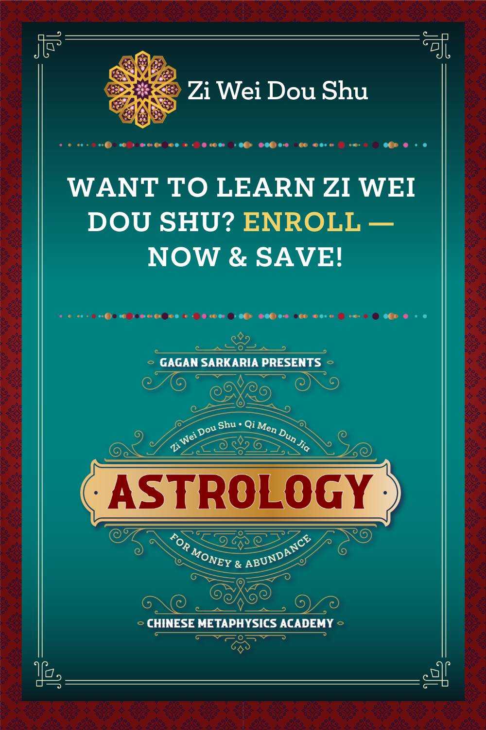 Zi Wei Dou Shu Course